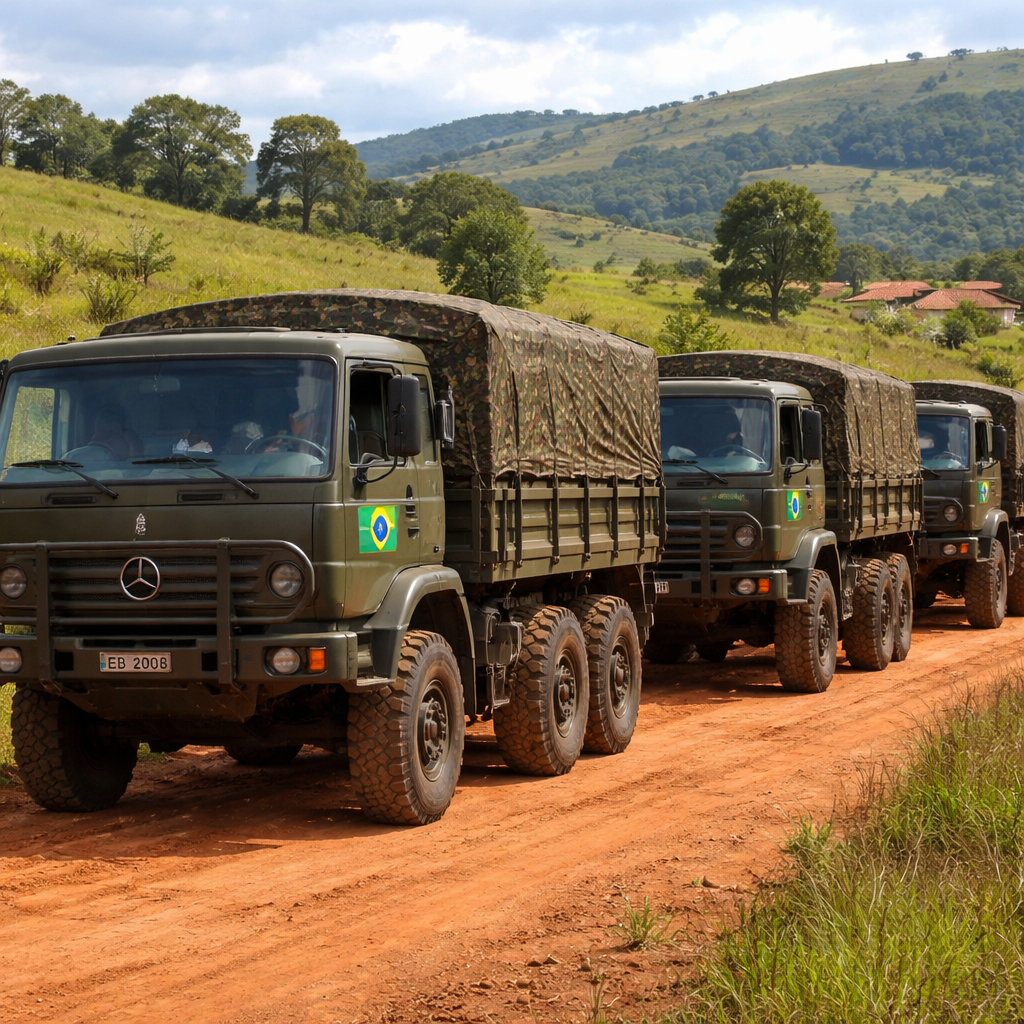 A Noite Oficial dos OVNIs: o dia em que a FAB perseguiu 21 objetos no céu do Brasil 3 carros militares