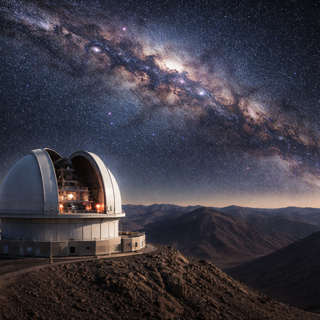 Vera C. Rubin: o observatório que filma o céu como nunca e revela os segredos escondidos entre as galáxias 5 observatorio