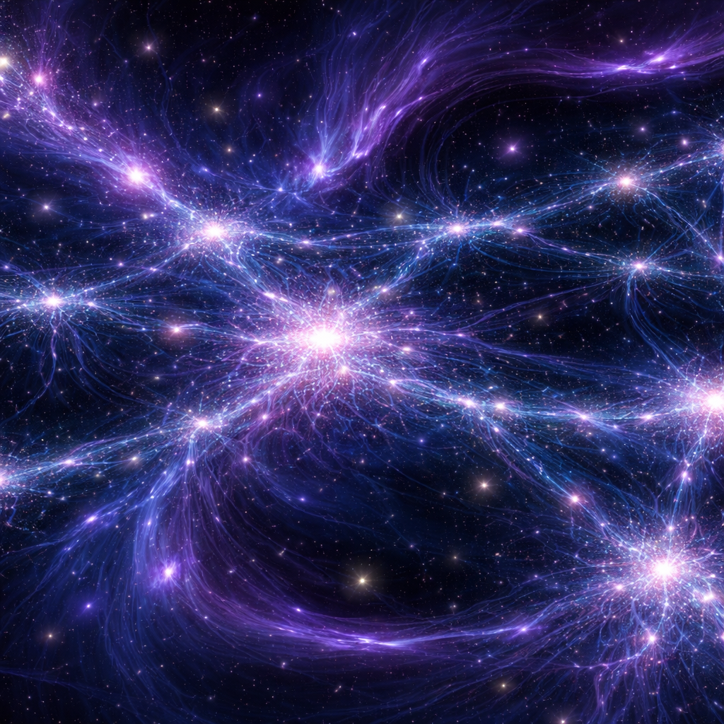 Nancy Grace Roman: o novo telescópio da NASA que acaba de ser lançado e vai revolucionar a astronomia 5 visao teia cosmica
